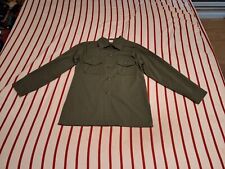 U.S. Army Vietnam Era Women's Utility Shirt OG-507 Color Green Size 14 R Used picture