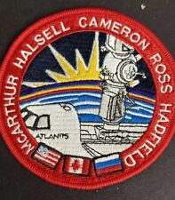 NASA Space Shuttle STS-74 ATLANTIS Cameron Hadfield Halsell Ross Mission Patch picture