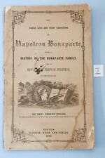 1851 Biography Pamphlet French Emperor Napoleon Bonaparte Waterloo picture