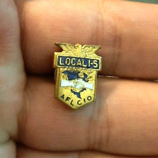 LOCAL 1-5 AFL CIO Union Metal Vintage pinback American Federation of Labor and C picture