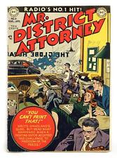 Mr. District Attorney #8 GD+ 2.5 1949 picture