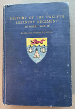 History of 12nd Infantry Regiment, 4th Infantry Division, WWII Unit History Book picture