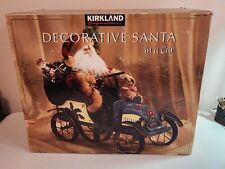 Vintage Kirkland Decorative Santa In A Car  Boxed w Inserts picture
