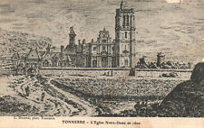 CPA 89 - THUNDER (Yonne) - The Church of Notre-Dame in 1600 picture