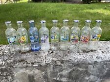 Snapple Elements ORIGINAL collection.  LOT of 9 bottles WITH caps.  RARE. Rain. picture