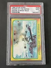 POWER OF THE EMPIRE 1980 Topps STAR WARS - Empire Strikes Back #295 PSA 9 MINT picture
