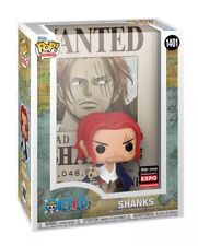 Funko Pop Animation: Shanks Wanted Poster #1401 One Piece C2E2 Shared Exclusive picture