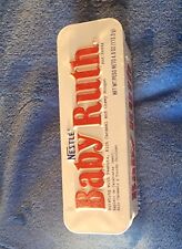 Nestle BABY RUTH Candy Bar Collectors Metal Tin  Hinged Lid cute picture