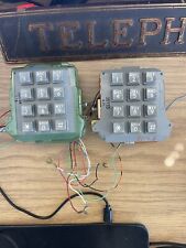 2) Vtg WESTERN ELECTRIC 35Y3A & 35Y3D Touch Tone Dials- For PARTS  READ picture
