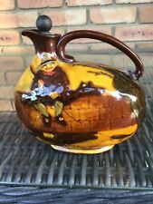 Antique Royal Doulton Kingsware Flask “Hooked” Circa 1914 whiskey jug picture