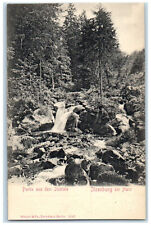 c1940's Water Falls Lot from the Jisetale Ilsenburg am Harz Germany Postcard picture