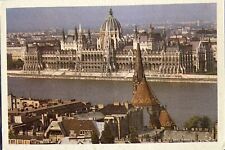 Hungary Budapest Parliament Building Postcard Vintage Post Card picture