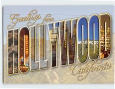 Postcard Greetings from Hollywood Los Angeles California USA picture