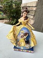 Jim Shore Belle Dress Moonlit Enchantment Beauty Beast Disney Traditions 4010021 picture