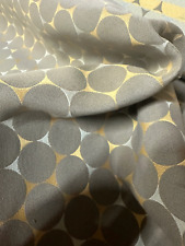 HBF - UPHOLSTERY Fabric 'ROUNDABOUT' Town, Mushroom, Mustard, By the Yard picture