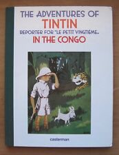 Tintin in the Congo — FIRST EDITION — B/W Facsimile — English/UK version picture