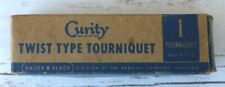 Vintage Curity Twist Type Tourniquet First Aid Bauer & Black USA NOS NIB picture