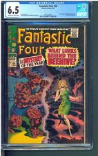 FANTASTIC FOUR #66   CGC 6.5 FN+  NICE OFF WHITE/WHITE PAGES  ORIGIN WARLOCK picture