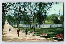 Postcard Massachusetts Boston MA Common Park 1911 Posted Divided Back picture