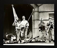 1982 Civil War Reenactment Confederate Soldiers Charge George's Island VTG Photo picture