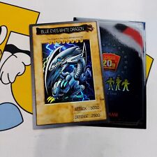 1999 YuGiOh Blue-Eyes White Dragon Holo 118 Japanese Bandai NM Carddass Card picture