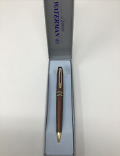 Waterman Expert 2000 Copper Gold Trim Ballpoint Pen Med Point Made in Paris NOS picture