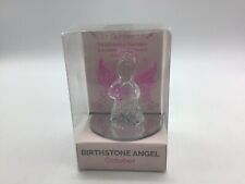 February Birthstone Angel~Glass Figurine picture