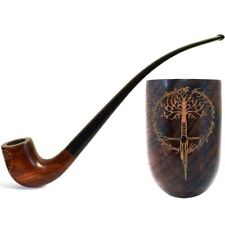 10.2'' Long Tobacco Smoking Pipe Broken Sword, Tolkien - (26cm) for 9mm Filter. picture