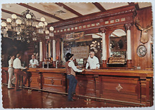 View Of Buckhorn Bar from Original Saloon San Antonio Texas Vintage Postcard B8 picture