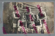 Centerville SOUTH DAKOTA RPPC 1909 BOYS BASKETBALL TEAM Studio Shot nr Beresford picture