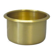 1PC BRASS POKER TABLE CUP HOLDER JUMBO SIZE picture