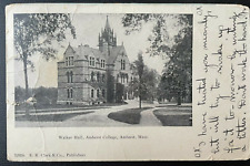 Vintage Postcard 1910 Walker Hall, Amherst College, Amherst, Massachusetts (MA) picture