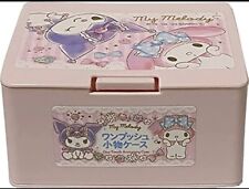 Sanrio My Melody Kuromi Box One-Touch Lid Accessory Makeup Jewelry Cute Kawaii picture