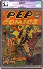 Pep Comics #15 CGC 2.5 RESTORED 1941 4262600004 picture