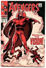 AVENGERS #57 VG, 1st app. Vision, Marvel Comics 1968 picture
