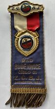 Antique Z. C. B. J. Barneston, Nebraska. In Memoriam Ribbon Badge picture