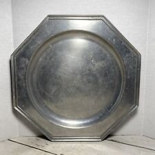 Vintage RWP Wilton Armetale Mulberry Hill 10” Service Plate Charger Pewter picture