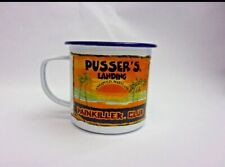 Pusser's Landing Painkiller Club Navy Rum Enamelware Mug w/ Recipe picture