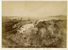 England, View from above the town Vintage albumen print. Albumin Print  picture