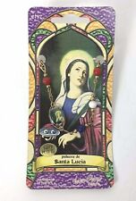 Prayer Bracelet Pulsera De Santa Lucia 14KT Gold Plated 7-1/2