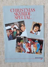 Vintage British Airways Christmas Skyride Special 1985 Magazine picture