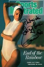 CAROL ALT Autographed Signed 3.5x4.5 SPORTS ILLUSTRATED Photograph - To Patrick picture