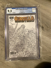 Godzilla Gangsters and Goliaths#1 Retailer Incentive Sketch 2011 CGC 9.2 COMIC picture