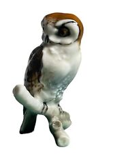 Vintage Hutschenreuther HR Germany Porcelain Owl Bird Figurine  3
