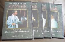 Factory Sealed - The Magic of Michael Ammar 4 Volume DVD Set Rare Collection picture