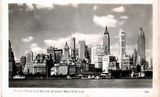 NYC RPPC Battery Skyline   1940 NY  picture