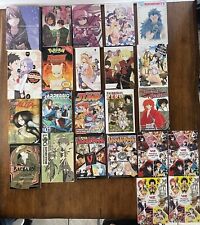Anime Manga Mixed Lot 23 Books English  Mixed Genre Graphic Novel Paperback picture