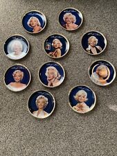 Marilyn Monroe : The Golden Collection - 10 Plate Complete Set Excellent Con picture