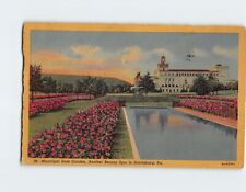 Postcard Municipal Rose Garden in Harrisburg Pennsylvania USA picture