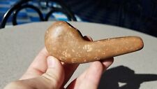 Antique Clay (?) Pottery Tobacco Pot Pipe picture